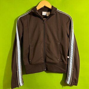 SZ 8 Womens Y2K Counter Culture Zip Up Jacket‎